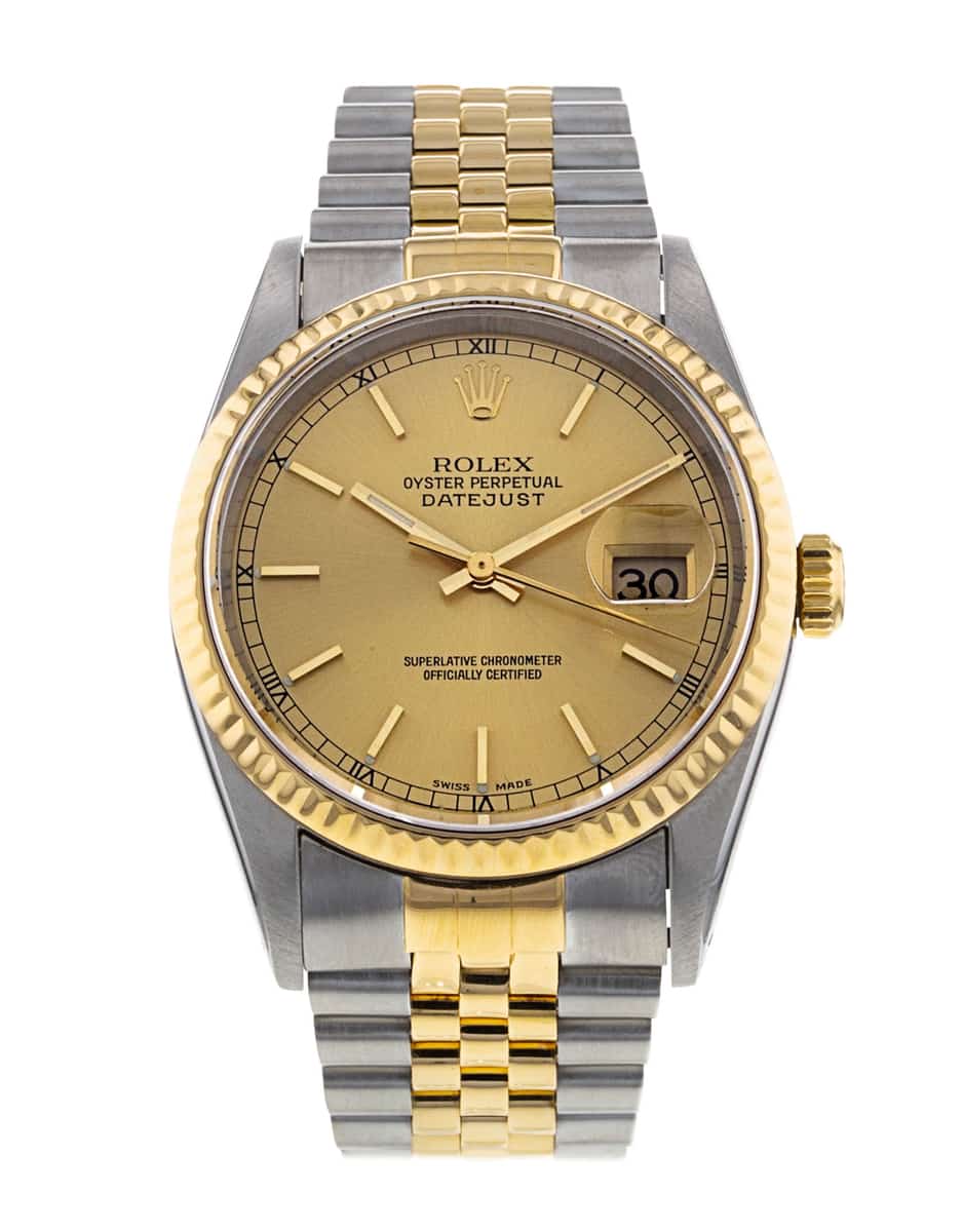 Pre Owned Rolex Datejust 16233 Watch Watchfinder Co